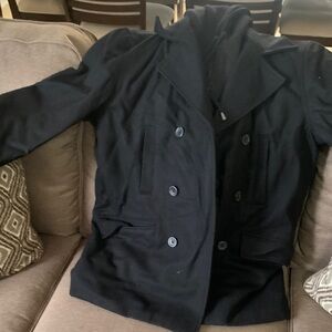 Buffalo David Bitton Black Pea Coat